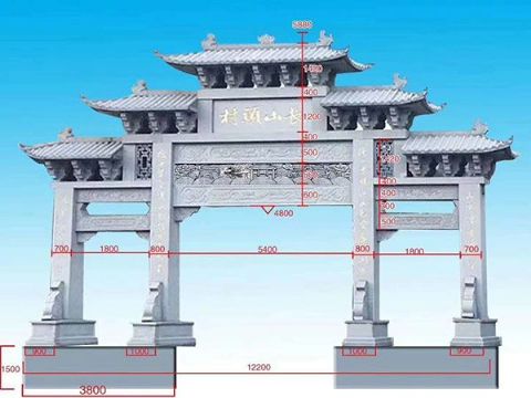 点击查看详细信息<br>标题：石牌坊 阅读次数：2038